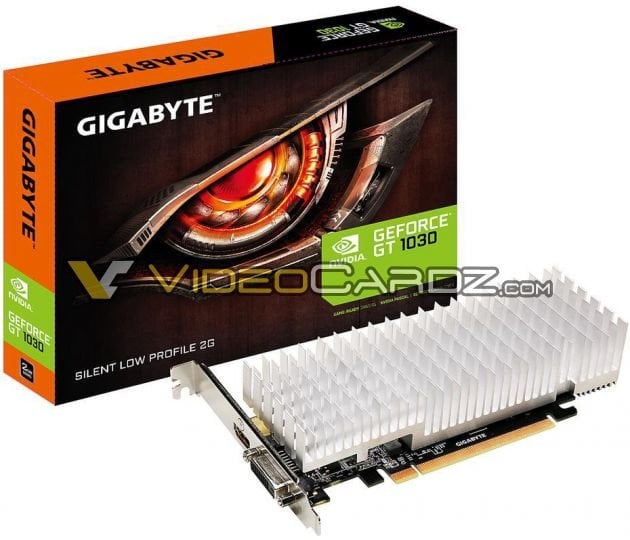 Image 4 : GeForce GT 1030 : premières photos des cartes fanless de MSI et Gigabyte