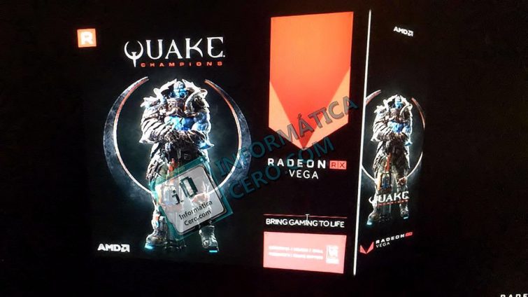 Image 1 : Radeon RX Vega Quake Champions : la carte officielle du jeu, un design spécial ?