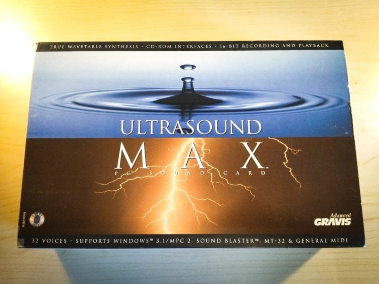 Image 3 : Samedi Rétro : 1994, Gravis UltraSound MAX, la Rolls des cartes son, 1 Mo de RAM !