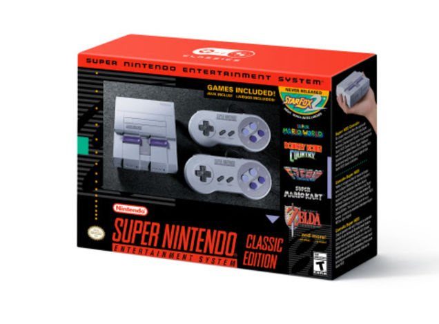 Image 1 : Super Nintendo Classic Edition : un jeu exclusif et deux manettes, disponibilité en septembre
