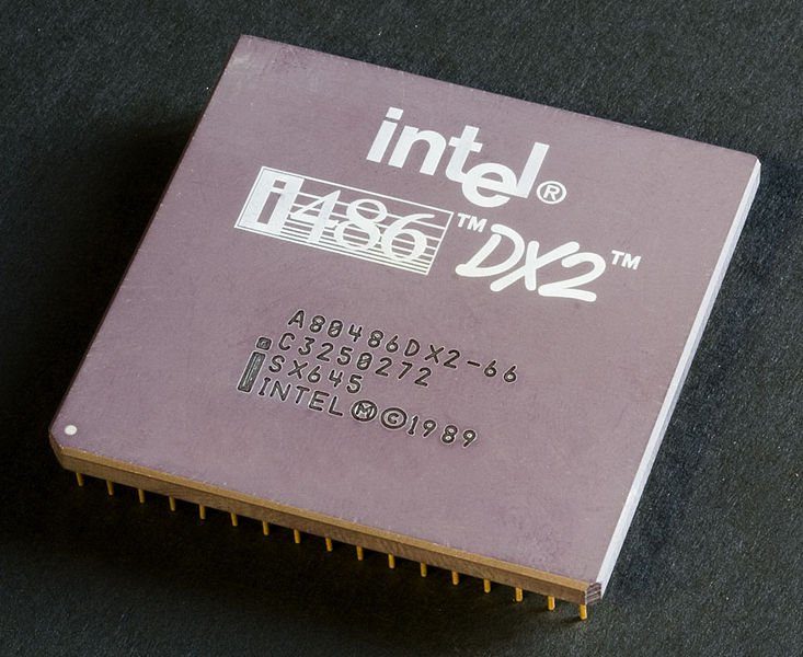 Intel i486 DX2 Diapo les processeurs mythiques de l