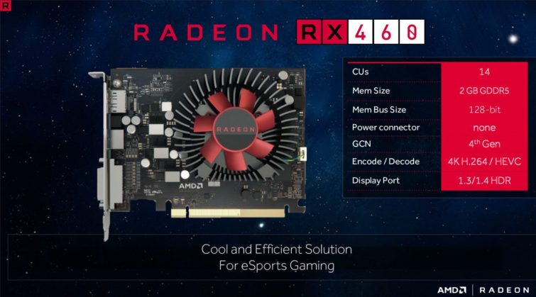 Image 1 : Radeon RX 560D : la RX 460 renommée en Chine, 896 Stream Processors