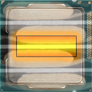 Mais comment doit-on appliquer la pâte thermique sur un die de processeur  ou de GPU ?