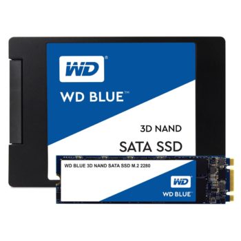 Image 1 : Le SSD WD Blue disponible en version 4 To pour 550 euros