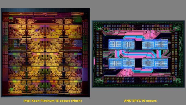 Image 1 : Intel détruit les processeurs Naples d'AMD dans une présentation : best-of des critiques