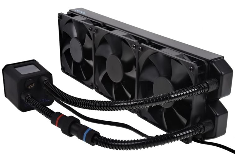 Image 1 : Test : watercooling Alphacool Eisbaer 360, performant et silencieux