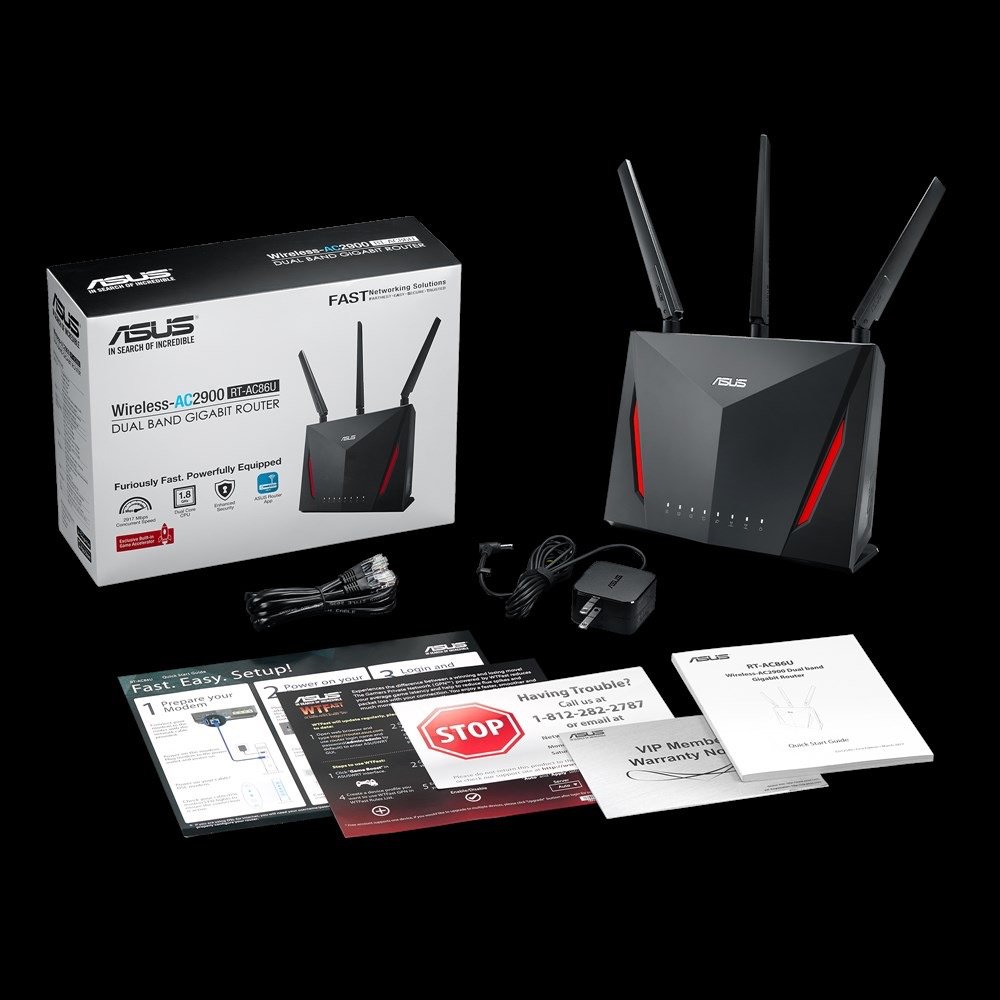 Image 4 : RT-AC86U : premier routeur Asus AC2900 pour gamers
