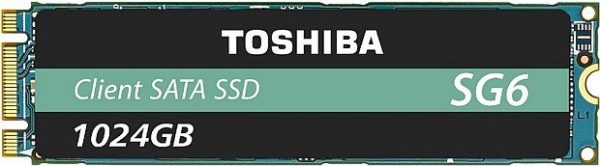 Image 2 : SG6 : nouvelle famille de SSD Toshiba, 1 To à 550 Mo/s
