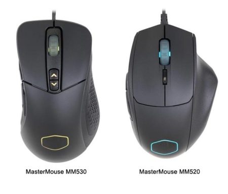 Image 8 : MasterMouse 530 et 520 : nouvelles souris de Cooler Master pour tous les gamers