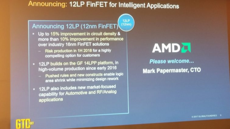 Image 1 : AMD prépare des CPU Ryzen et GPU Vega gravés en 12 nm l'année prochaine