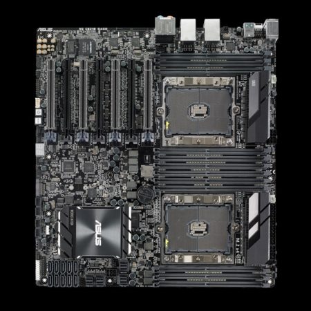 Image 1 : WS-C621E-SAGE : première carte mère Asus dual-socket pour Xeon vouée à l'overclocking
