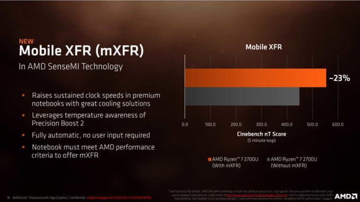 Image 3 : AMD dévoile ses Ryzen Mobile et unifie les architectures Zen et Vega