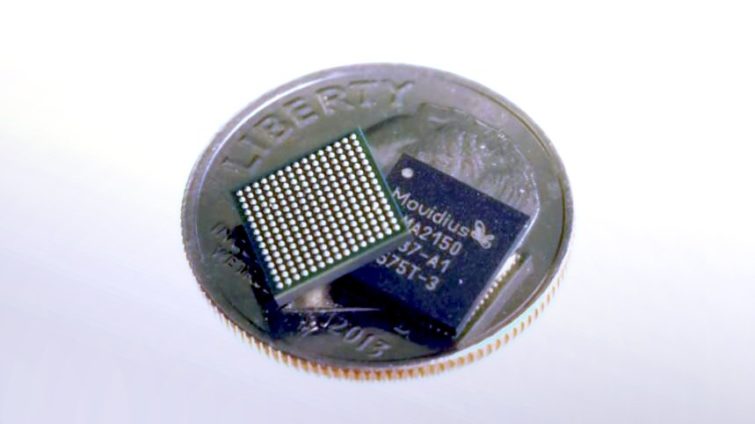 Image 1 : Clip : le processeur d'IA Myriad 2 d'Intel dans la nouvelle caméra de Google