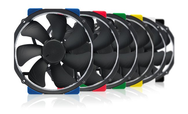 Image 4 : Chromax : ventilateurs et panneaux Noctua colorés pour les fans de tuning