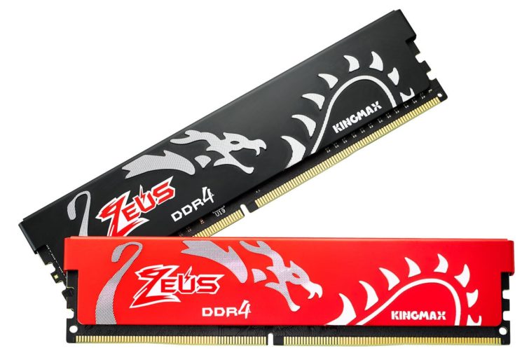 Image 1 : Zeus Dragon : la nouvelle DDR4 3000 MHz de Kingmax pour AMD et Intel