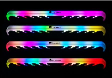 Image 1 : Jonsbo NC-1 : dissipateur DRAM bourré de LED RGB pour les gamers