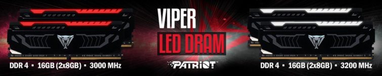 Image 1 : Patriot Viper LED : DDR4 3600 MHz avec LED pour son CPU AMD Ryzen