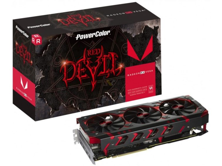 Image 1 : PowerColor RX Vega 64 Red Devil : trois BIOS et trois ventilos pour l'overclocking