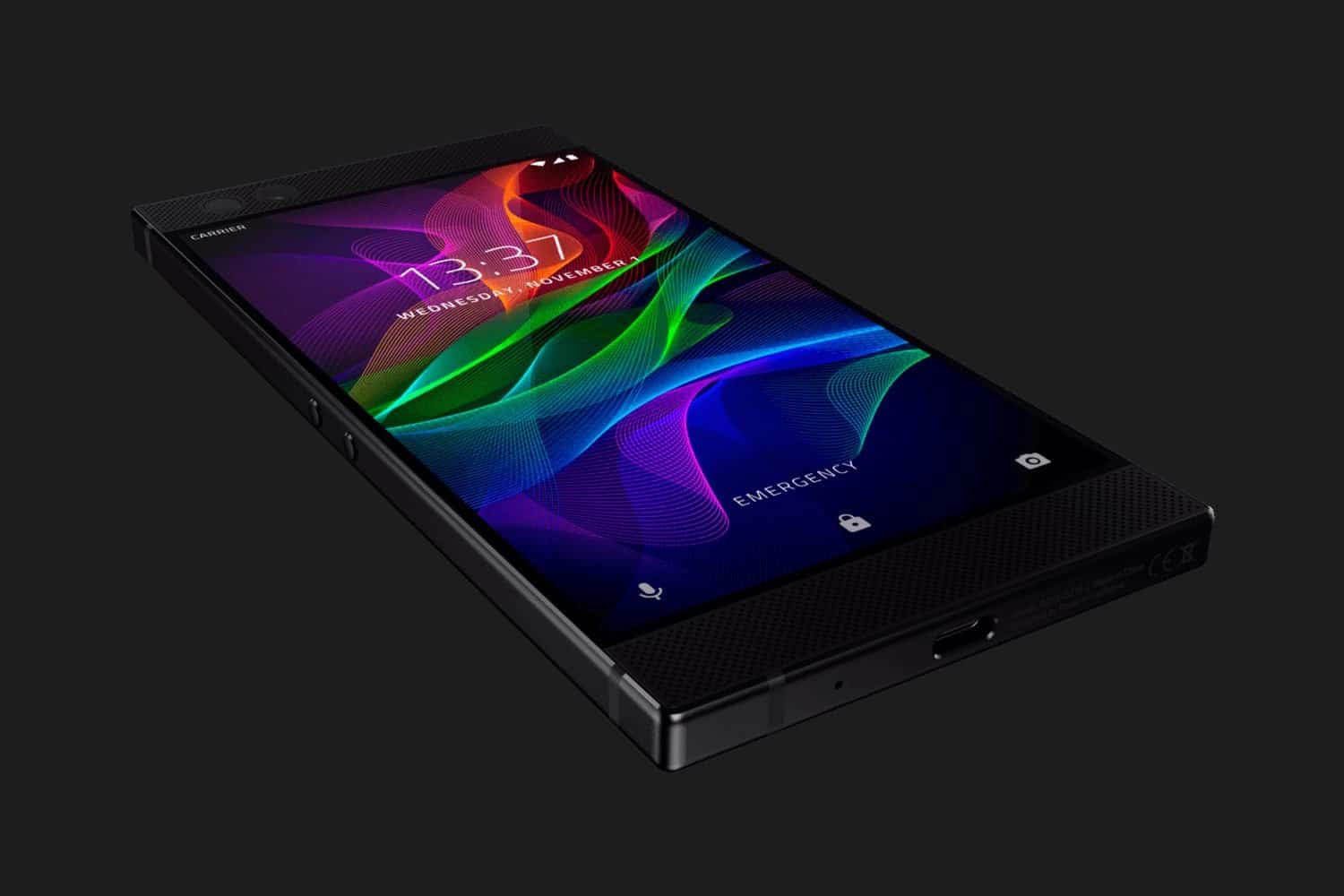 Image 2 : Razer Phone officiel : premier smartphone gaming avec un rafraîchissement variable à 120 Hz