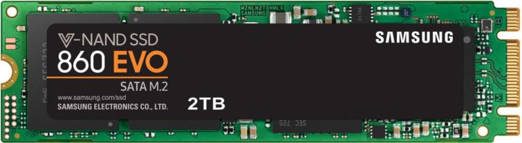 Image 2 : 860 EVO : premières informations sur le futur SSD de Samsung, jusqu'à 4 To