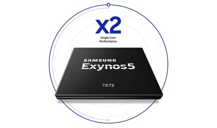 Image 1 : Samsung Exynos 7872 : six coeurs et Bluetooth 5 pour les smartphones milieu de gamme