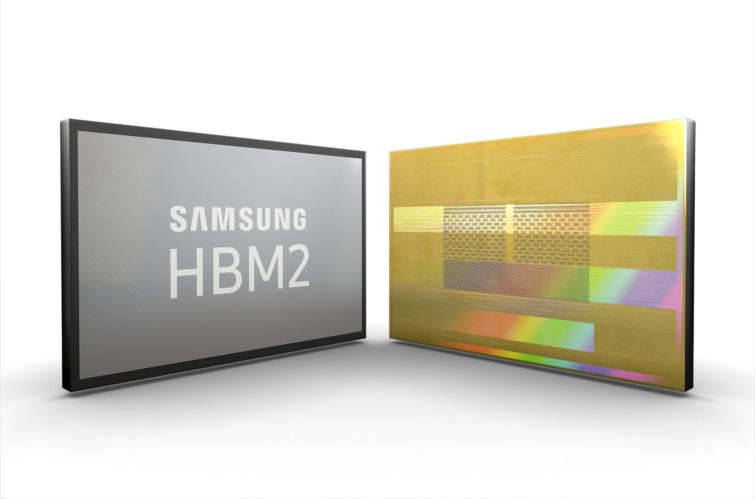 Image 1 : RAM HBM2 Aquabolt : Samsung explose le record de débit