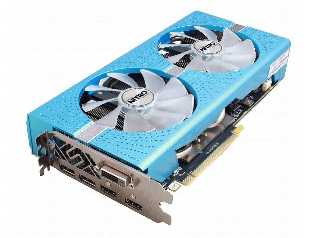 Image à la une de Sapphire RX 580 Nitro+ Special Edition : la même en bleu ciel