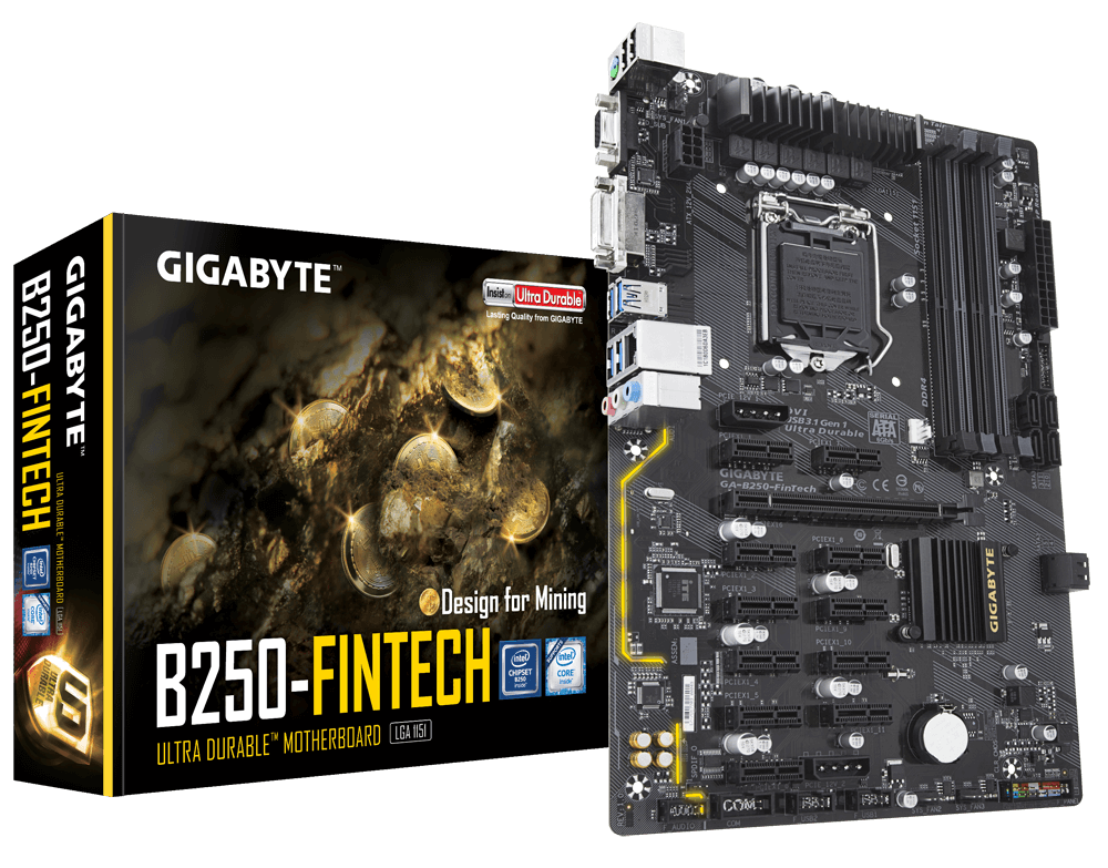 Image à la une de Gigabyte lance une carte mère avec 12 slots PCIe pour les mineurs