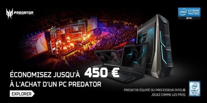 Image 1 : [Promo] Le PC Acer predator G3-710 à 1799 € + 150 € de jeux