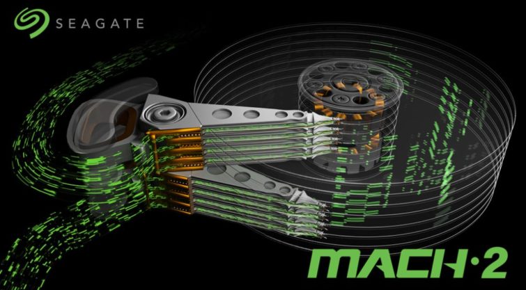 Image 1 : Record : le disque dur le plus rapide au monde utilise MACH.2 de Seagate