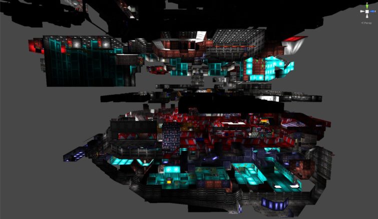 Image 1 : Vidéo : Citadel, System Shock complètement porté sur Unity 5