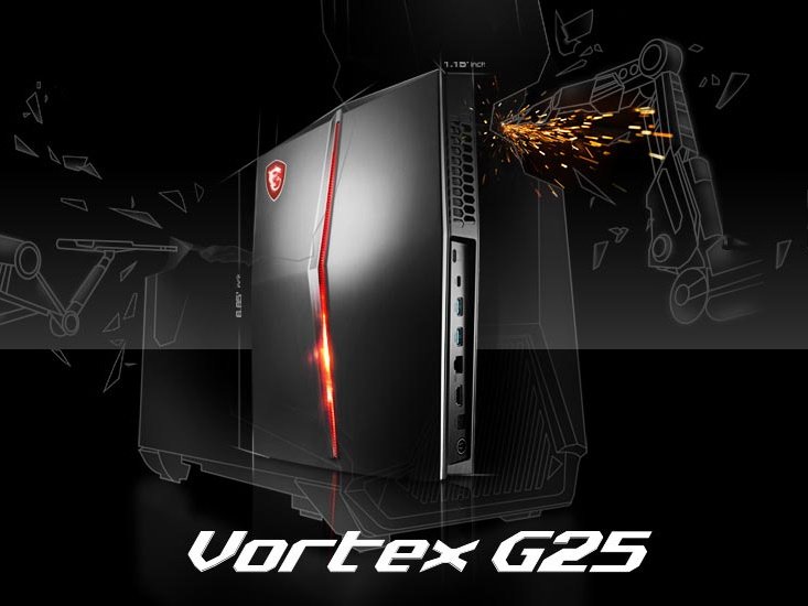 Image à la une de Test : MSI Vortex G25 8RE, le PC gaming qui se prend pour une console