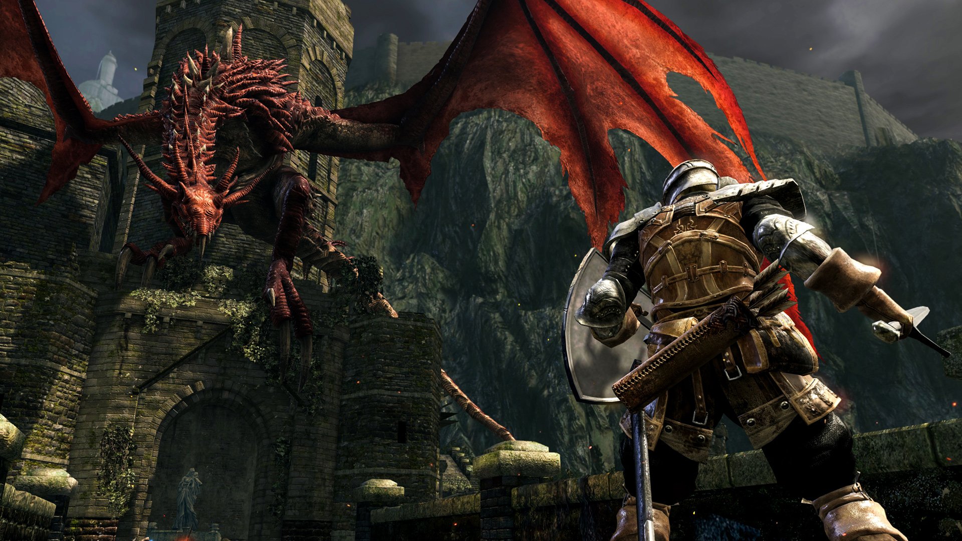 Image à la une de Vidéo: Dark Souls Remastered Edition, comparaison graphique
