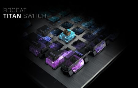 Image 2 : Roccat Titan : nouveaux switches maison pour claviers mécaniques