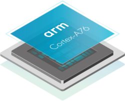 Image 1 : CPU et GPU ARM Cortex-A76, Mali-G76 et Mali-V67 : la 8K à 60 ips