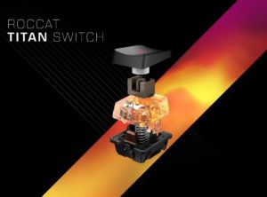 Image 1 : Roccat Titan : nouveaux switches maison pour claviers mécaniques