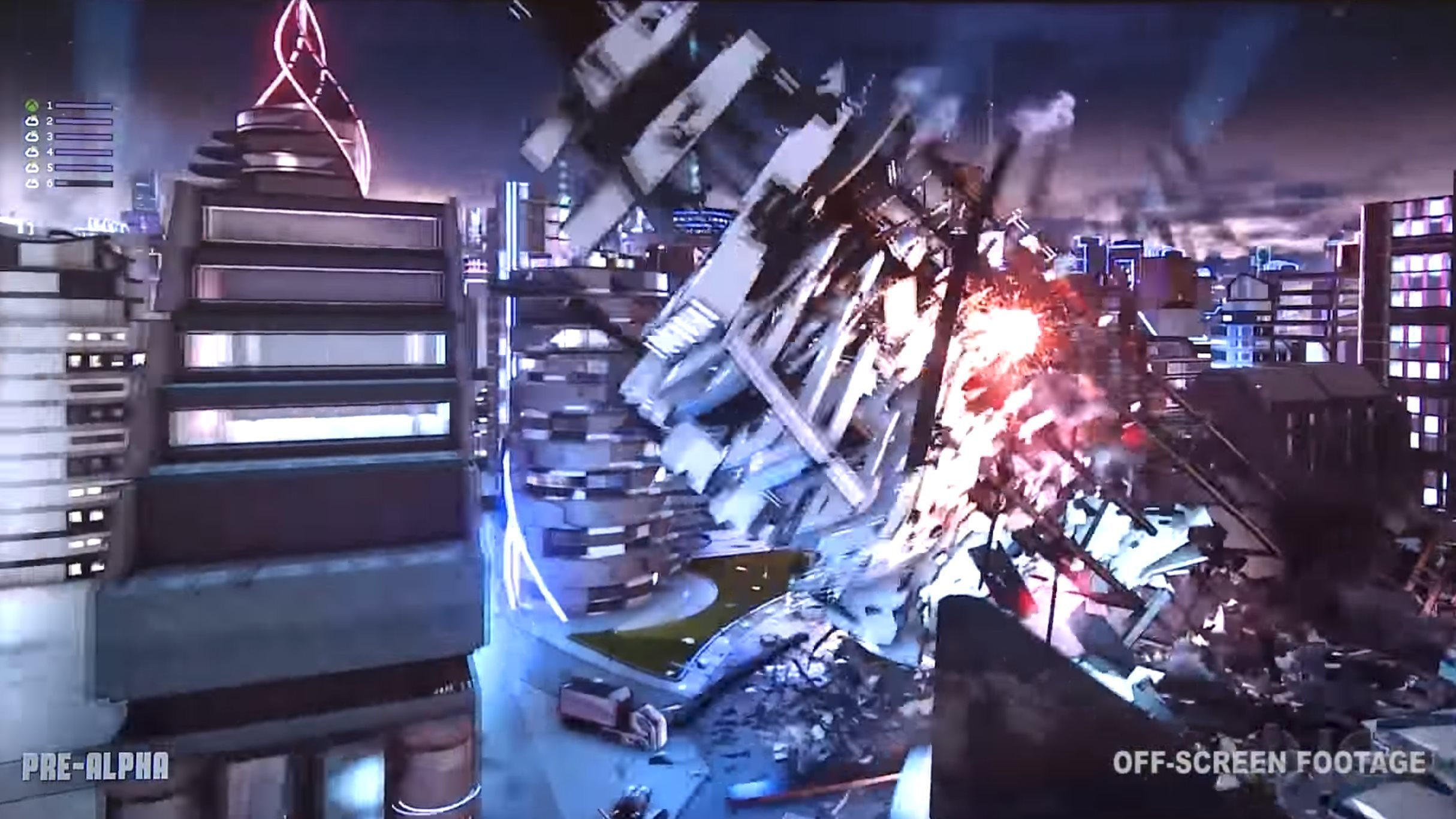 Image à la une de Vidéo : Crackdown 3, miracle physique pour un décors 100% destructible