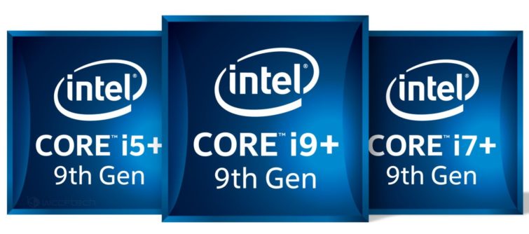 Image 1 : Le CPU 8 coeurs d'Intel serait le Core i9-9900K, un 9700K à 6 coeurs