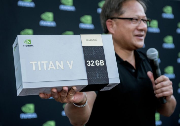 Image 1 : NVIDIA offre une Titan V spéciale aux meilleurs chercheurs en IA