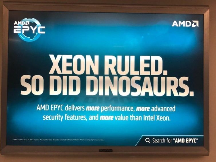 Image 1 : AMD : une campagne de pub qui taquine sévère Intel !