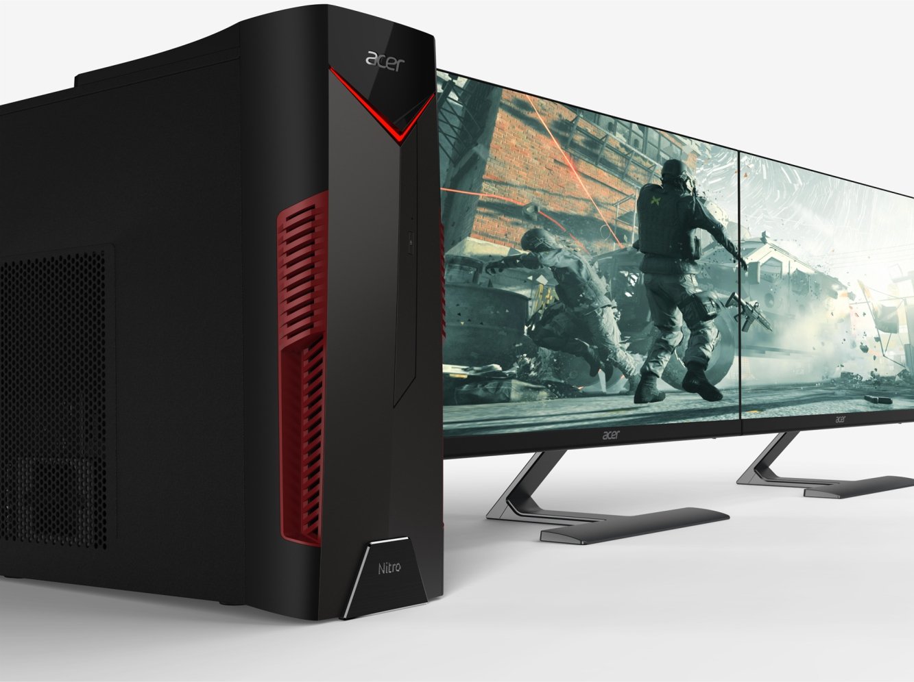 Image à la une de Nitro N50 100 : Acer dévoile déjà un PC sur Ryzen 5 2500X