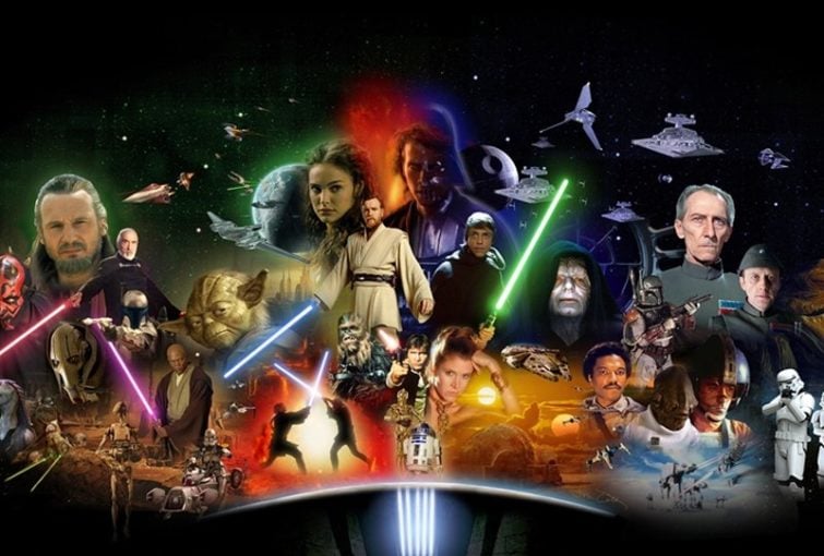 Image 1 : Rétrospective de tous les films Star Wars sortis au cinéma