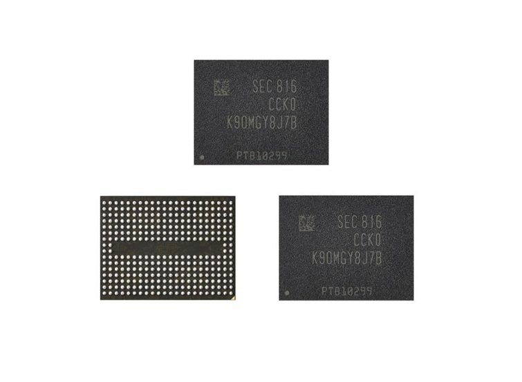 Image 1 : Mémoire flash Samsung V-NAND 96 couches 5e génération : 40 % plus rapide