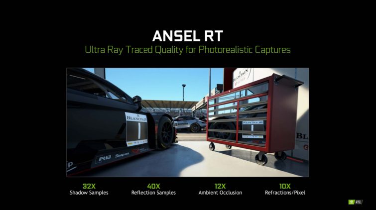 Image 1 : Screenshot Ansel RTX : raytracing boosté et IA pour de plus belles images