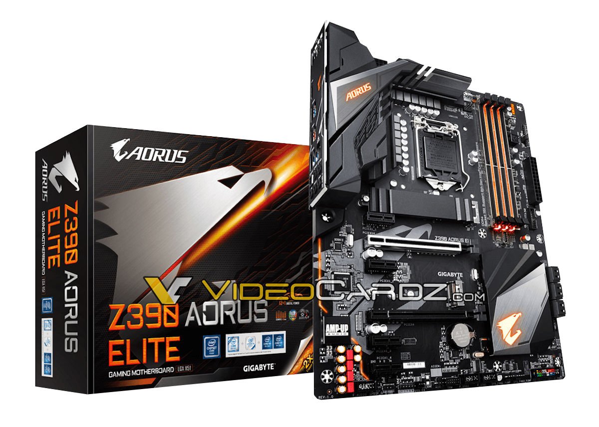 Image à la une de Gigabyte Z390 Aorus Elite : première carte mère pour CPU Intel gen.9