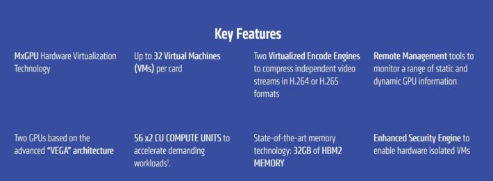 Image 4 : Nouvelle Radeon Pro V340 : deux GPU Vega refroidis en passif !