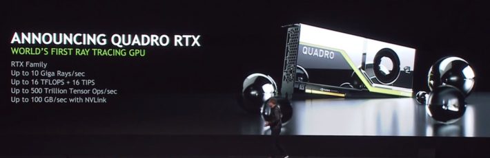 Image 4 : NVIDIA : Turing et les Quadro RTX débarquent !