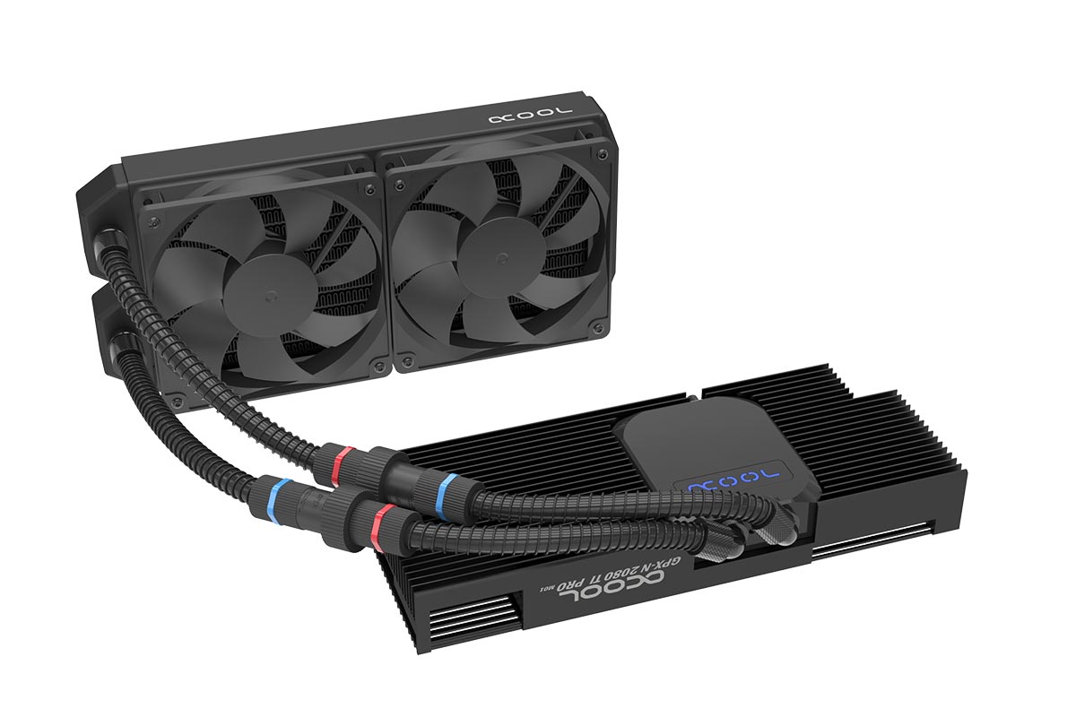 Image à la une de Alphacool Eiswolf GPX Pro : kits de watercooling AiO extensibles pour GeForce RTX