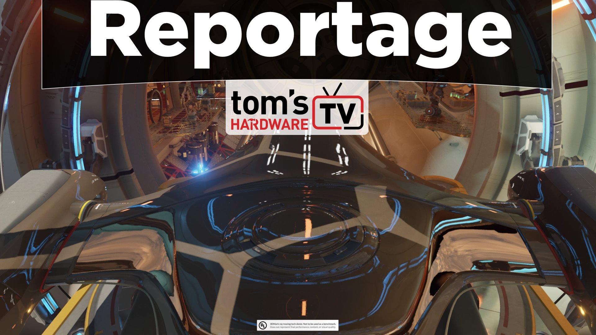 Image à la une de Tom's TV : la démo 3DMark Ray Tracing sur une RTX 2080 Ti MSI !