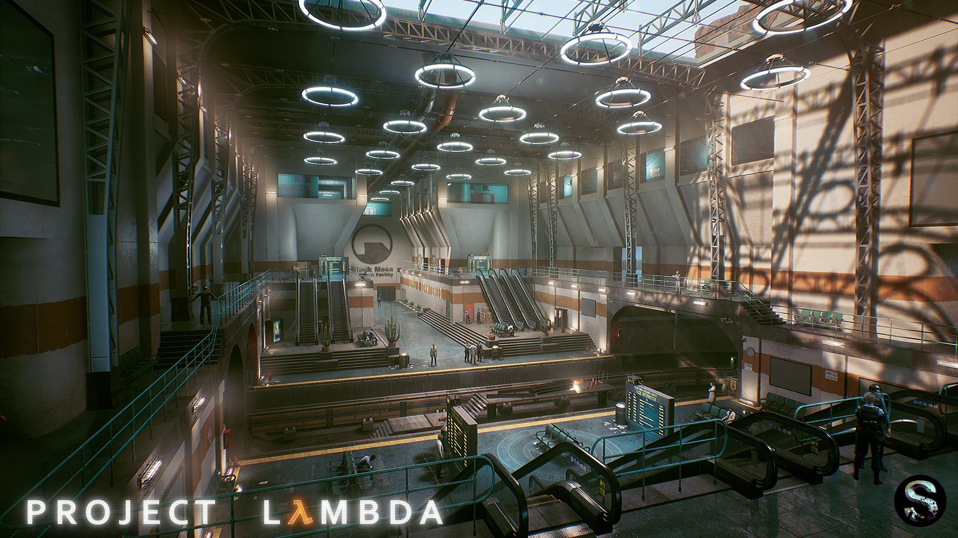 Image à la une de Vidéo : Project Lambda, téléchargez l'intro de Half Life sous Unreal Engine 4 !